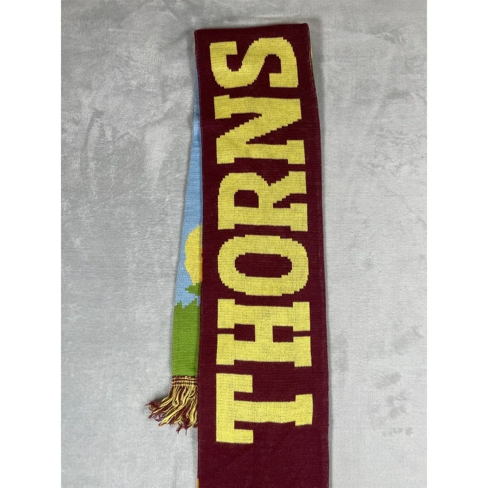 Portland Thorns FC Ruffneck Scarf Double Sided Knit Soccer Supporters
